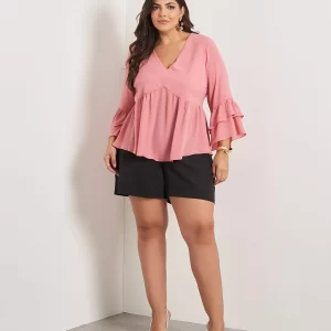 Blusa Mille Flora Rosa