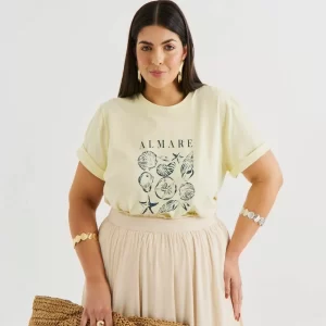 T-shirts Almare Amarelo