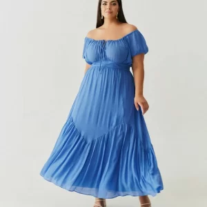 Vestido Triangulo Azul