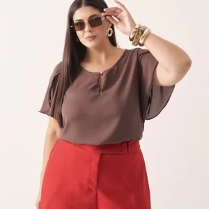 Blusa Lis Marrom