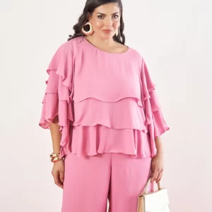 Blusa Ariele  Rosa