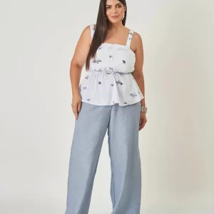 Calça Nora Azul Claro