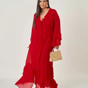 Vestido Lina Vermelho